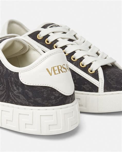 versace high top sneakers fake|barocco high top greca sneakers.